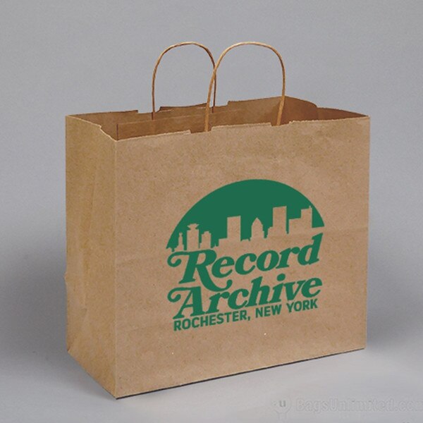 Natural Kraft Paper Custom PRINTED